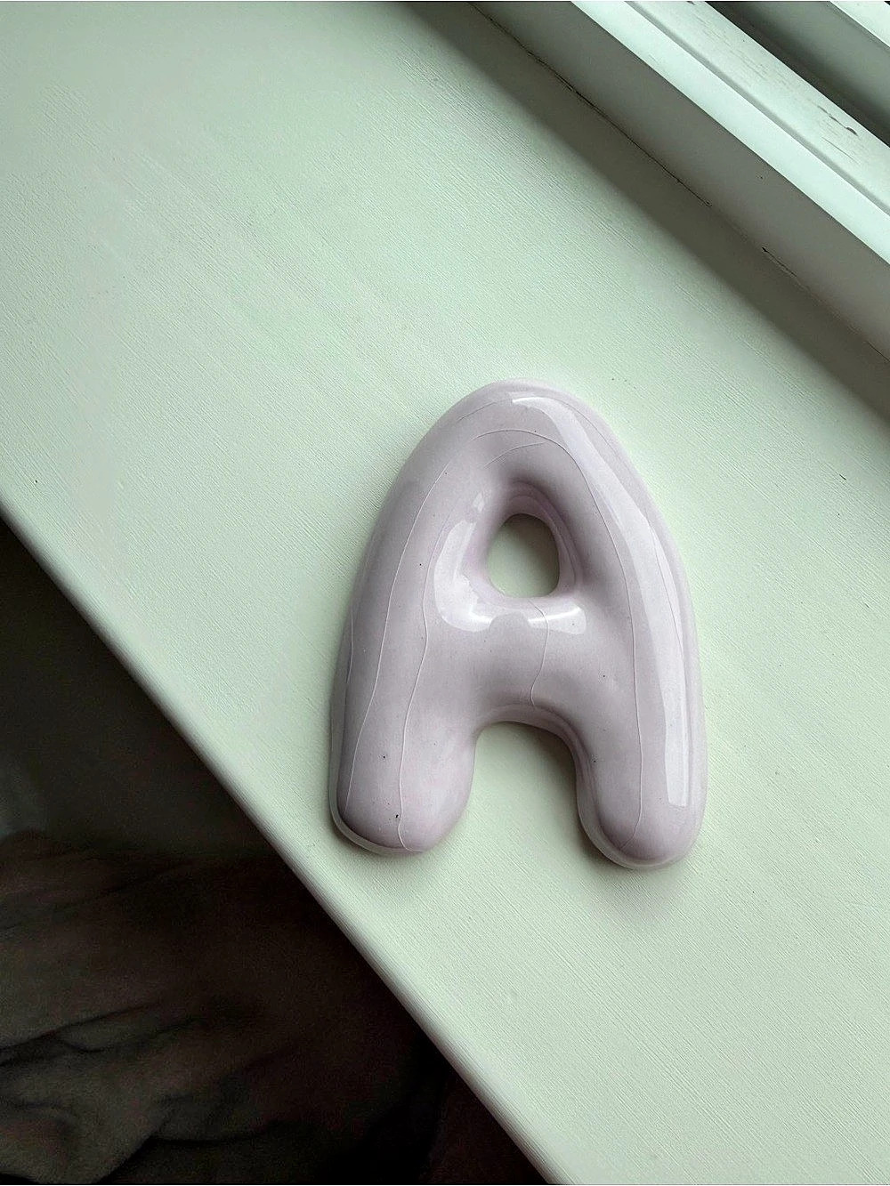Pink Letter A Decor
